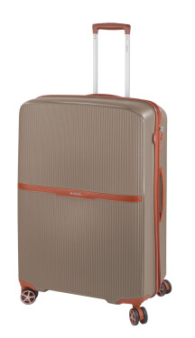 Cestovní kufr Dielle L PP STRIPE 190-76-60 hnědá 114 L