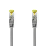 Nedis šedá / Patch kabel / Cat 8.1 / S/FTP / RJ45 / 0.5 m / LSZH (CCGL85520GY05)