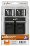 JUPIO Set 2x LP-E12 + duální nabíječka / Sada baterií a nabíječka / 875 mAh / pro Canon (CCA1010)