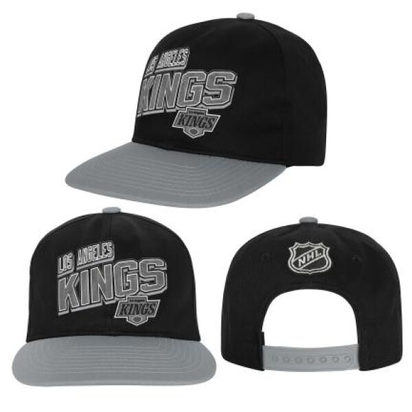 Outerstuff Dětská kšiltovka Los Angeles Kings NHL Essentials Deadstock Snapback
