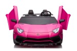 Mamido Elektrické autíčko Lamborghini XXL 24V A8803 růžové