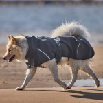 Pláštěnka Mudventure Coat ECO šedá, Hurtta Velikost: 30