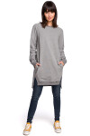 BeWear Mikina B101 Grey XXL