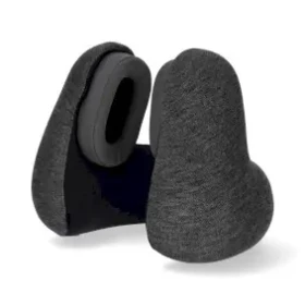 Nedis TRBT2400BK Over-Ear šedá / Bezdrátová sluchátka + cestovní polštář / Bluetooth / až 11 hod (TRBT2400BK)