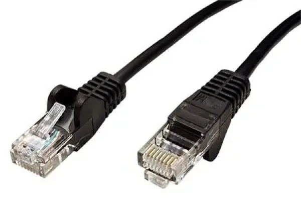 Goobay černá / Patch kabel UTP CAT5e / 2 m (68647)