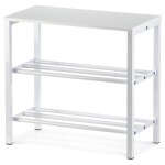 Botník, 2 police, bílý matný lak