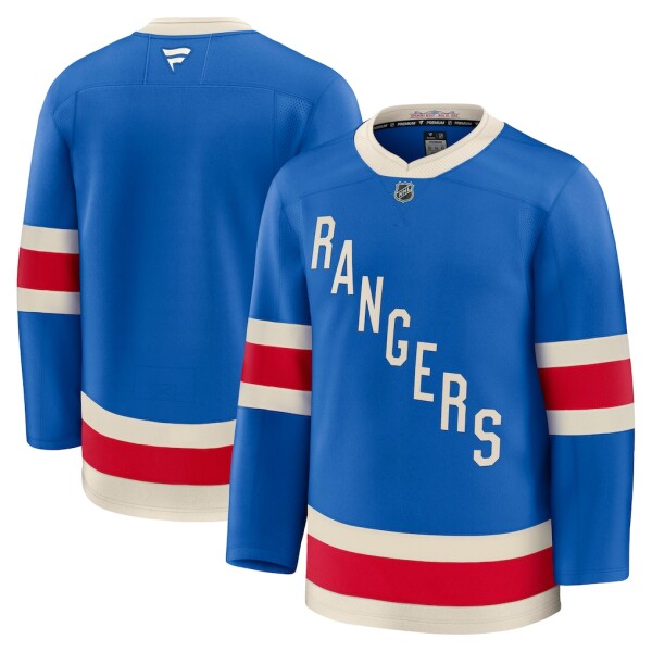 Fanatics Pánský dres New York Rangers NHL Premium Centennial Jersey Velikost: 42 (XXS)