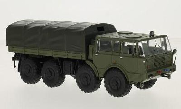 IXO-TRU 1/43 TATRA T813 KOLOS 8x8 VALNÍK S PLACHTOU ARMÁDNÍ, 1968