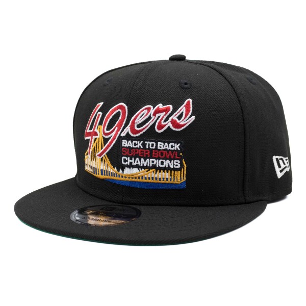 New Era Pánská kšiltovka San Francisco 49ers NFL Back To Back Champs 9FIFTY Snapback