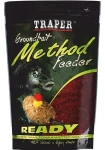 TRAPER Vnadící směs Method Feeder Ready Česnek / Balení 10 ks / Feeder, plavaná, položená