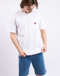 Tričko Carhartt WIP S/S Pocket Heart T-Shirt White/Red