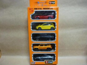 5-pack Bburago 1/43