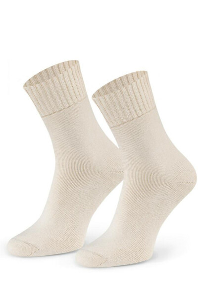 Přírodní ponožky 100% bavlněné froté 199 přírodní 38-40