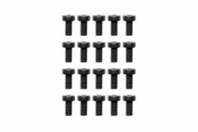 EKWB EK-Loop Hex Key Screw Set M4x8mm - Black (20pcs) (3831109900833)