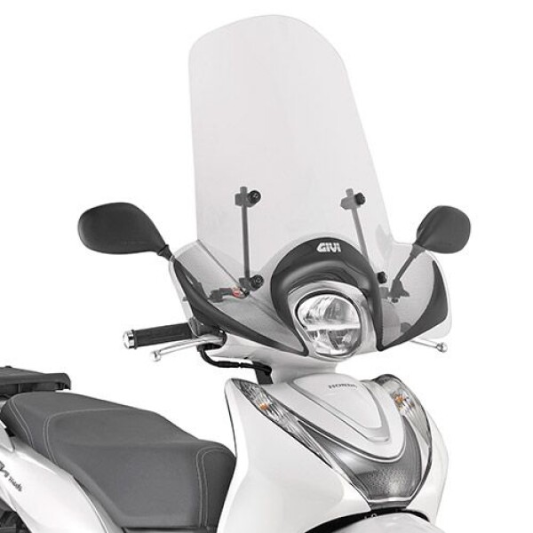 1193A plexi Honda SH Mode 125 (21-25) vxš510x660 mm bez montážní sady - použij A1193A