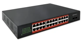 Síťový switch 24x RJ-45 2x SFP / Gigabit Switch / 24-portový / 1000 Mb/s (52365)