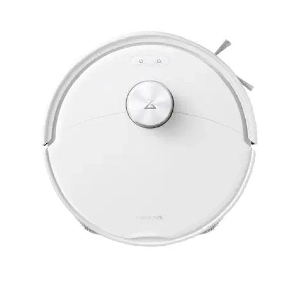 Roborock Qrevo 2 Pro bílá / Robotický vysavač / Kulatý tvar / Dálkové ovládání / Baterie 5200 mAh / Hlučnost 65 dB (44569)