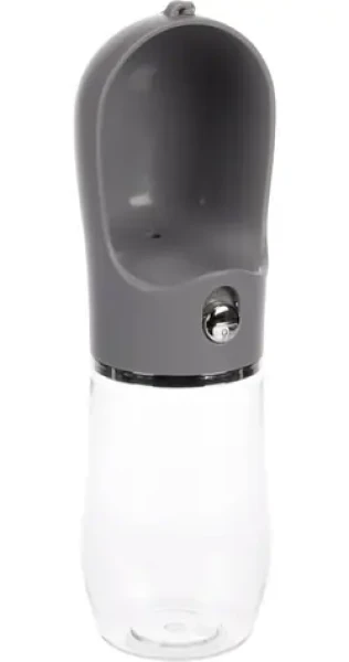 Flamingo Archie Cestovní napáječka pro psy šedá 400ml (FLA-520855)