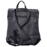 Trendy dámský koženkový kabelko-batoh Coveri Lethea, tmavě modrý
