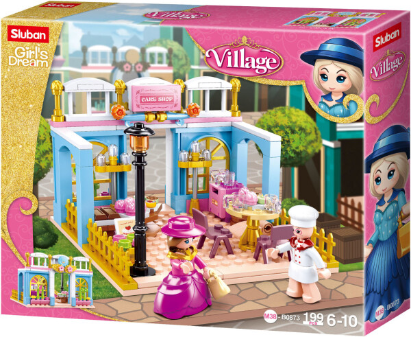 Sluban Girls Dream Village M38-B0876 Dobový obchodní dům