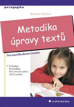 Metodika úpravy textů - Martina Daňová