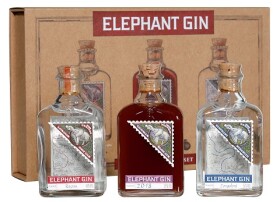 Elephant Gin Miniature Sample 45,67% (set 3x0,05 l)