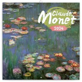 Poznámkový Claude Monet 30 30 cm 2024