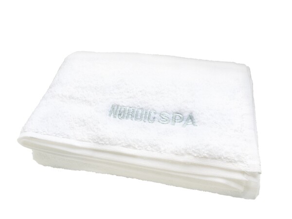 Ručník do sauny NordicSPA - BÍLÁ, 50x100cm