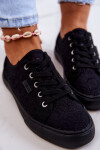 Openwork Sneakers BIG STAR JJ274064 Black 37