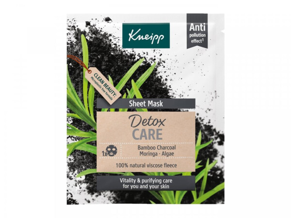 Látková pleťová maska Detox