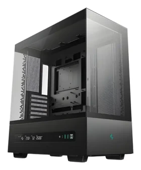 DEEPCOOL CH690 Digital černá / Midi-tower skříň / ATX / LCD displej / temperované sklo (R-CH690-BKNNA0D-G-1)