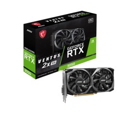 MSI VGA NVIDIA GeForce RTX 3050 VENTUS 2X XS 8G OC, 8G GDDR6, 1xDP, 1xHDMI, 1xDVI EDF_2648451