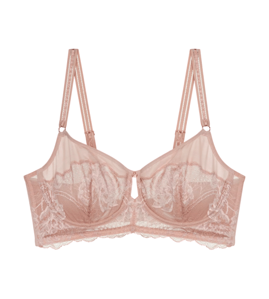 Dámská podrpsenka Wild Peony Florale W01 - PINK - sv. růžová 1774 - TRIUMPH PINK 75E
