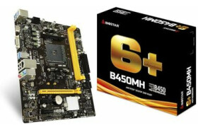 Biostar B450MH / AMD B450 / DDR4 / SATA III RAID / USB / GLAN / M.2 / sc.AM4 / mATX (B450MH)