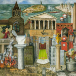 Nástěnný poznámkový kalendář 2026 NOTIQUE - Frida Kahlo, 30 x 30 cm