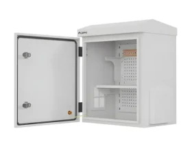 10" nástěnná rack skříň IP55 šedá / Nástěnná skříň / hermetická / 320x220x400 mm / montáž na zeď/sloup (WAH1-3240-00S)