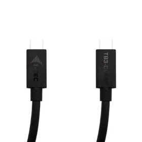 I-tec Thunderbolt 3 Class Cable černá / Datový kabel / 150 cm / 40 Gbps / 100W Power Delivery / USB-C (TB3CBL150CM)