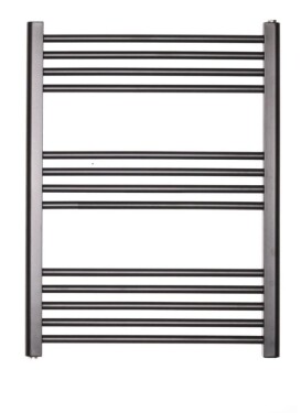 Radiátor kombinovaný SAT KD 80x45 cm černá matná SATRAKD450800BL SATRAKD450800BL
