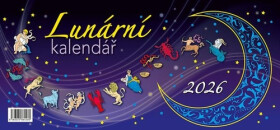 Kalendář 2026 Lunární, stolní, 29,7 x 13,8 cm