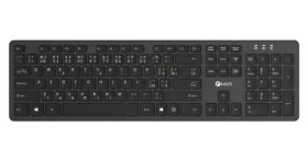 C-TECH KB-115 černá / Klávesnice / bezdrátová 2.4 GHz / 104 kláves / USB (KB-115)