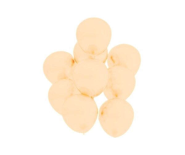 Malý dekorační balónek světlý pastel broskvový Peach Cream - Belbal Malý dekorační balónek světlý pastel broskvový Peach Cream - Belbal