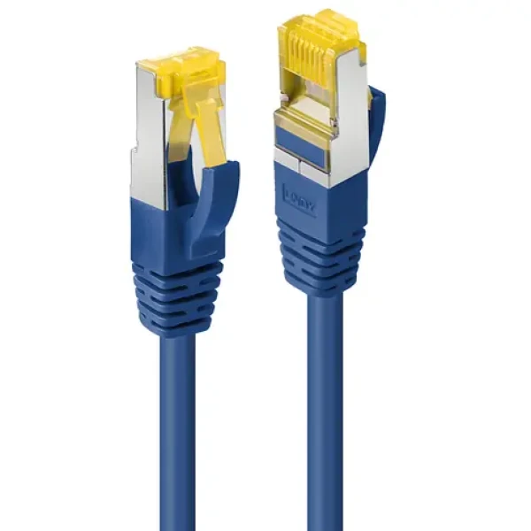 Lindy patch kabel Cat7 S/FTP modrá / Patch kabel / RJ-45 / LSZH / 15 m / 600 MHz (47284)