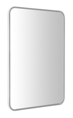 SAPHO - FLOAT zrcadlo s LED podsvícením 50x70cm, bílá 22571