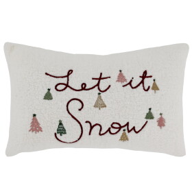 Chic Antique Povlak na polštář Let It Snow 35 x 50 cm, multi barva, textil