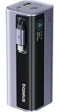 Baseus EnerGeek GR11 šedá / Powerbanka / 10000 mAh / 100W (E0027A01)
