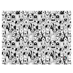 Ubrus do výtvarné výchovy 65 x 50 cm - Pets