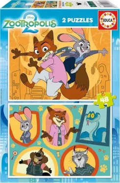 EDUCA Puzzle Zootropolis 2