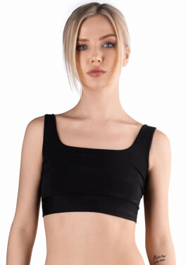 Dámský Crop Top Meméme Black Černá S