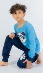 Dětské pyžamo dlouhé modrá model 15503176