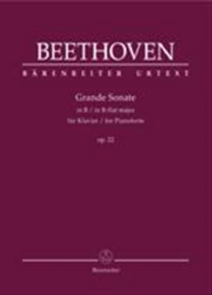 Beethoven Sonáta pro klavír - Ludwig van Beethoven